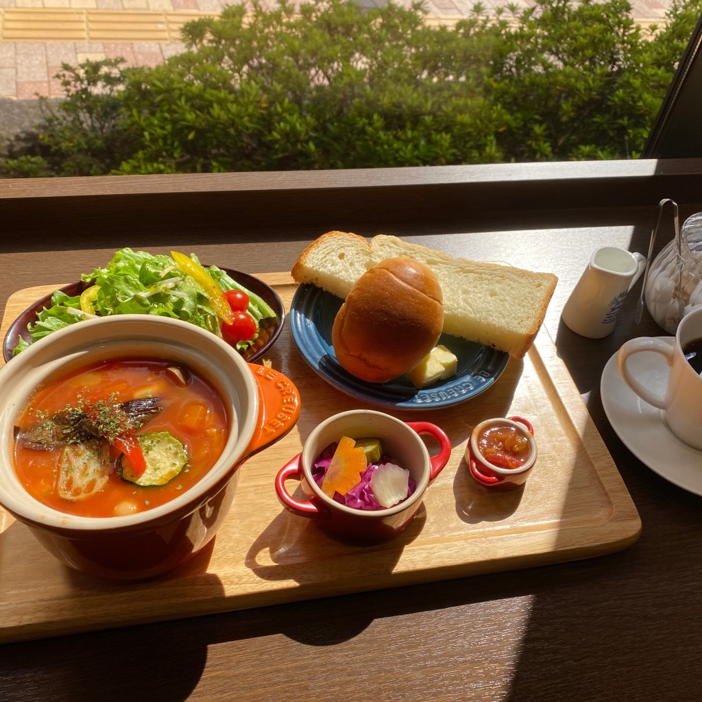ユーザーが投稿したスープの写真 - 実際訪問したユーザーが直接撮影して投稿した中町カフェフルーツカフェ サエキの写真
