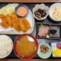 カキフライ定食 - 実際訪問したユーザーが直接撮影して投稿した御薗町新開定食屋こさくの写真のメニュー情報