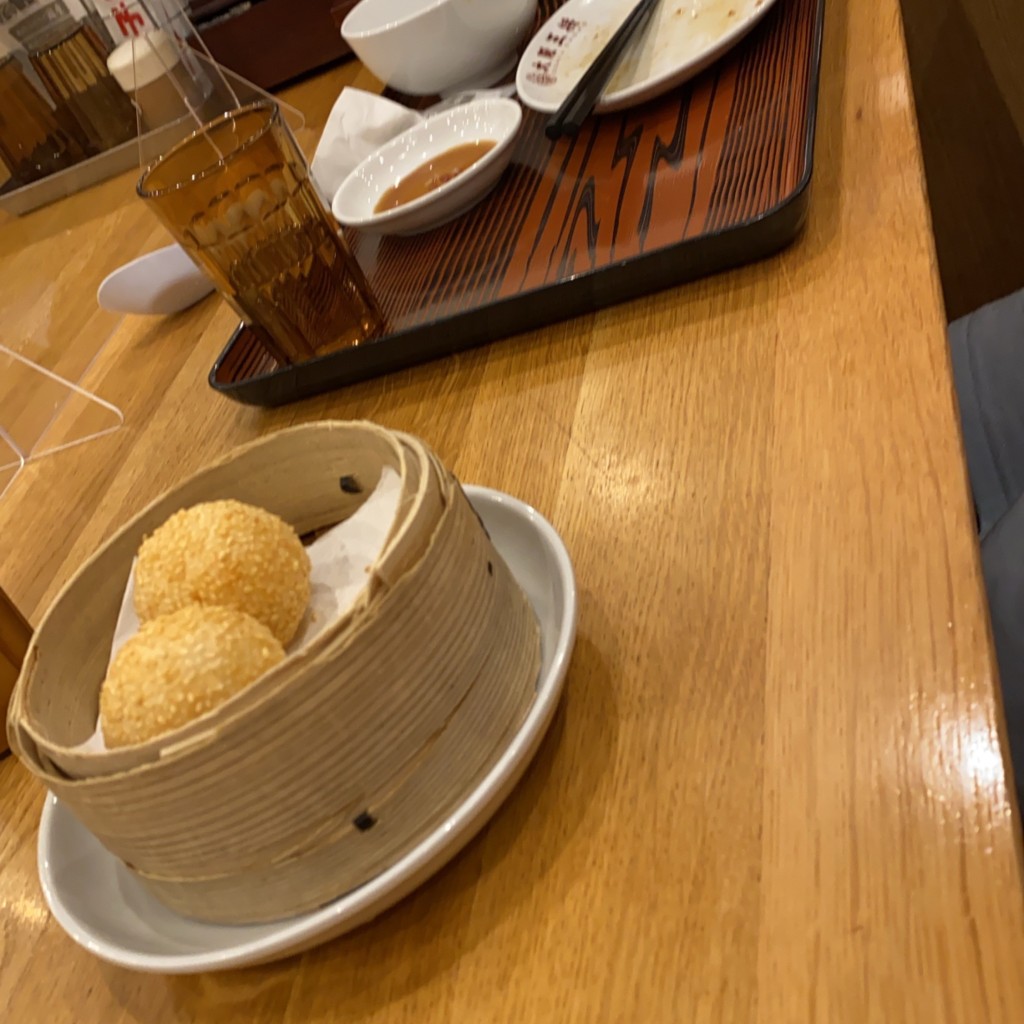 ユーザーが投稿したゴマ団子の写真 - 実際訪問したユーザーが直接撮影して投稿した大鳥居餃子大阪王将 北九州若松店の写真