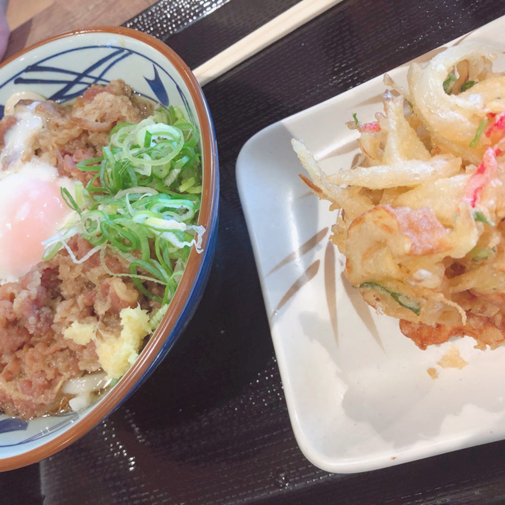 はるる_さんが投稿した中之島うどんのお店丸亀製麺 イオンモール神戸南店/マルガメセイメン イオンモールコウベミナミテンの写真