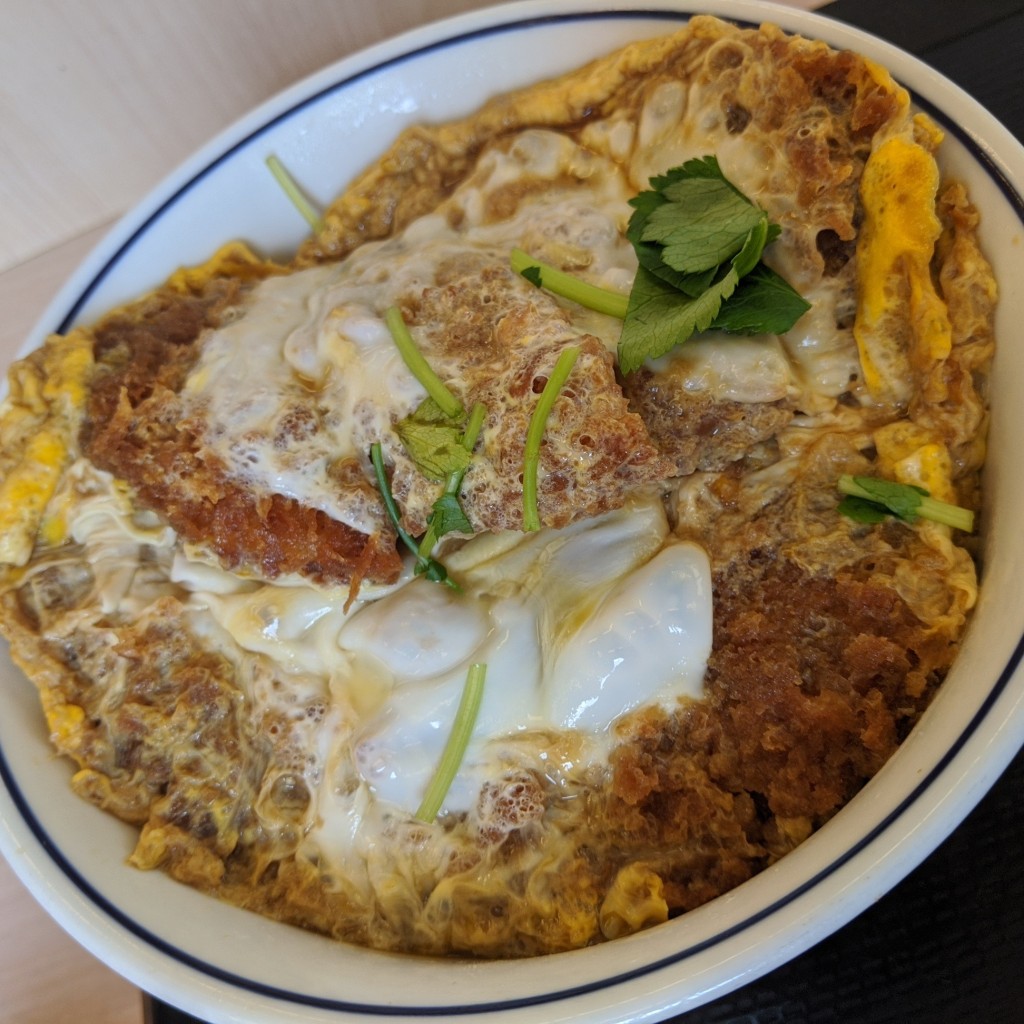 ユーザーが投稿したカツ丼松の写真 - 実際訪問したユーザーが直接撮影して投稿した吉野沢とんかつかつや 南柏店の写真
