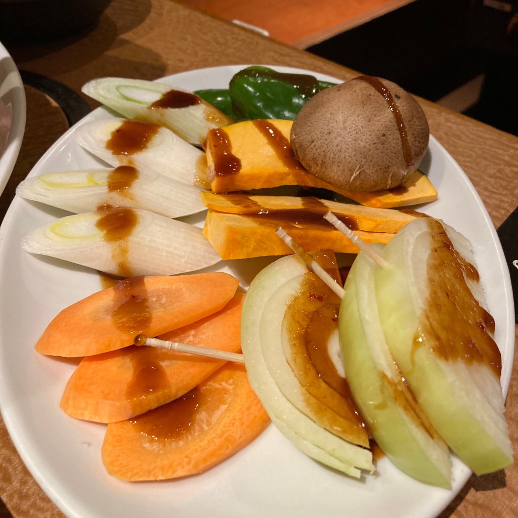 ユーザーが投稿した野菜やきの写真 - 実際訪問したユーザーが直接撮影して投稿した栄町焼肉和牛亭 あらかわの写真