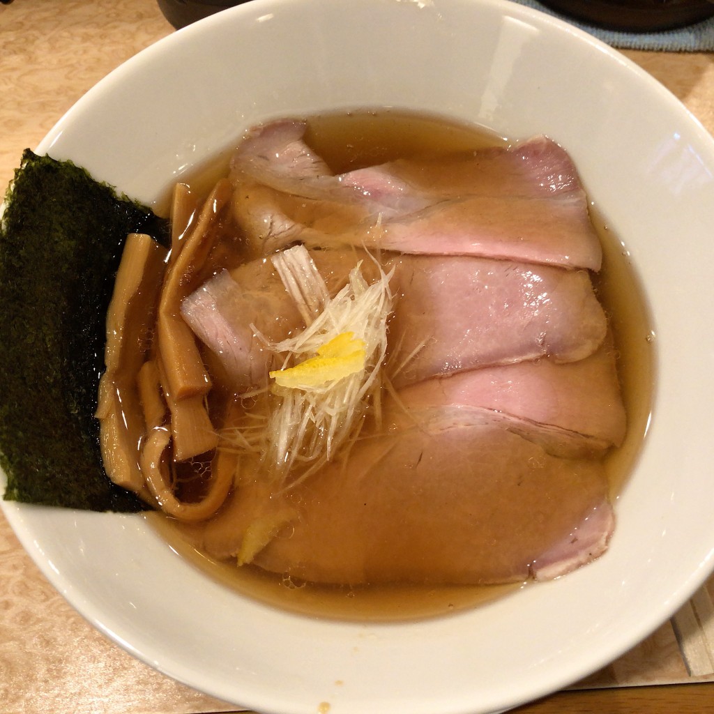 ユーザーが投稿したのどぐろラーメン(追い飯付き)の写真 - 実際訪問したユーザーが直接撮影して投稿した胡町ラーメン / つけ麺一麺天に通ずの写真