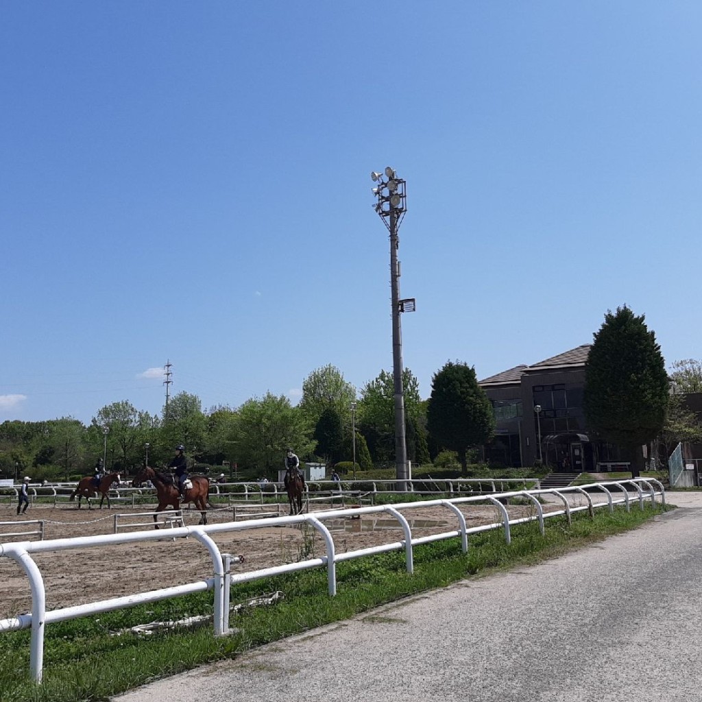 実際訪問したユーザーが直接撮影して投稿した高瀬旧大枝乗馬教室鶴見緑地 乗馬苑の写真