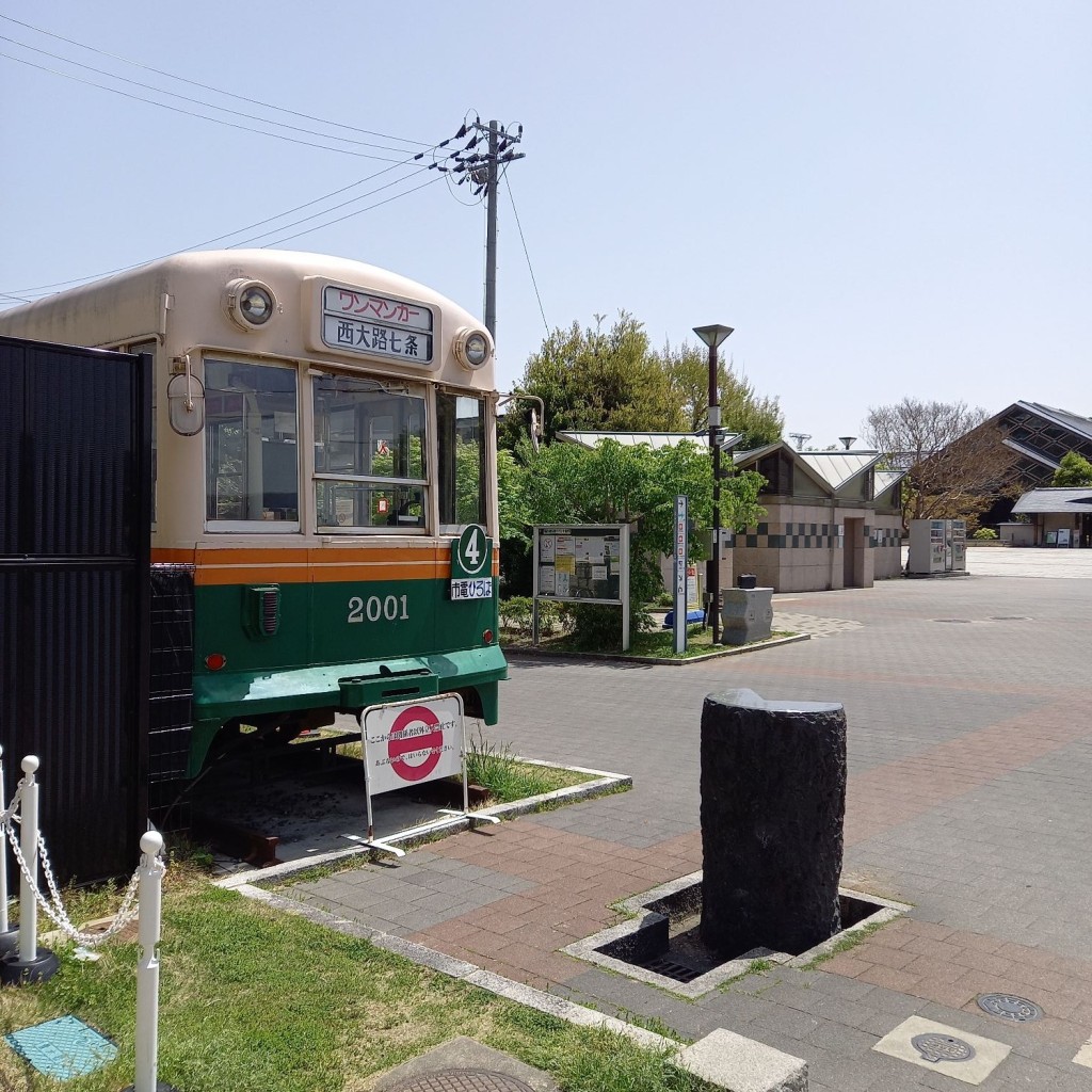 実際訪問したユーザーが直接撮影して投稿した観喜寺町広場梅小路公園 市電ひろばの写真