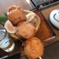 実際訪問したユーザーが直接撮影して投稿した千里浜町軽食 / ホットスナックいかだんご 千里浜レストハウス店の写真