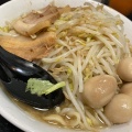 実際訪問したユーザーが直接撮影して投稿した北長狭通ラーメン / つけ麺自家製太麺 ドカ盛 マッチョ 三ノ宮店の写真