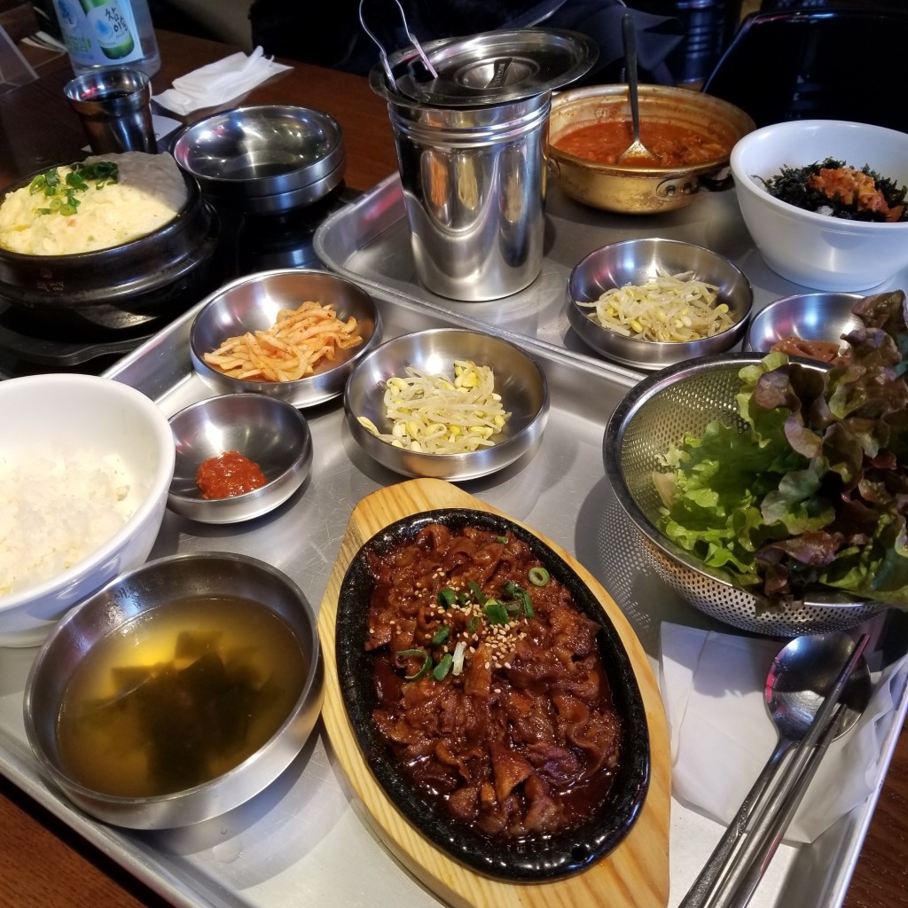 ユーザーが投稿したペクパ定食コチュジャン味の写真 - 実際訪問したユーザーが直接撮影して投稿した鶴橋韓国料理セマウル食堂の写真