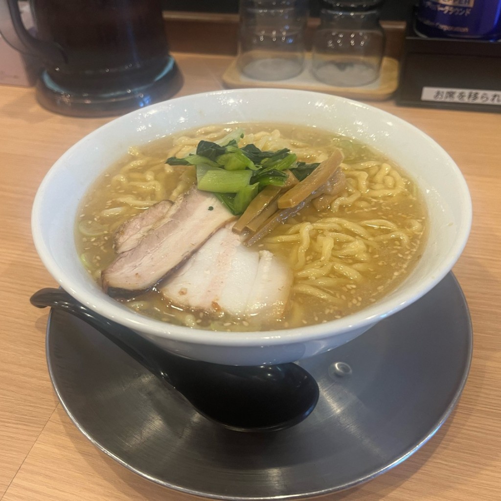 ユーザーが投稿した塩ラーメンの写真 - 実際訪問したユーザーが直接撮影して投稿した丑ラーメン / つけ麺万太郎の写真