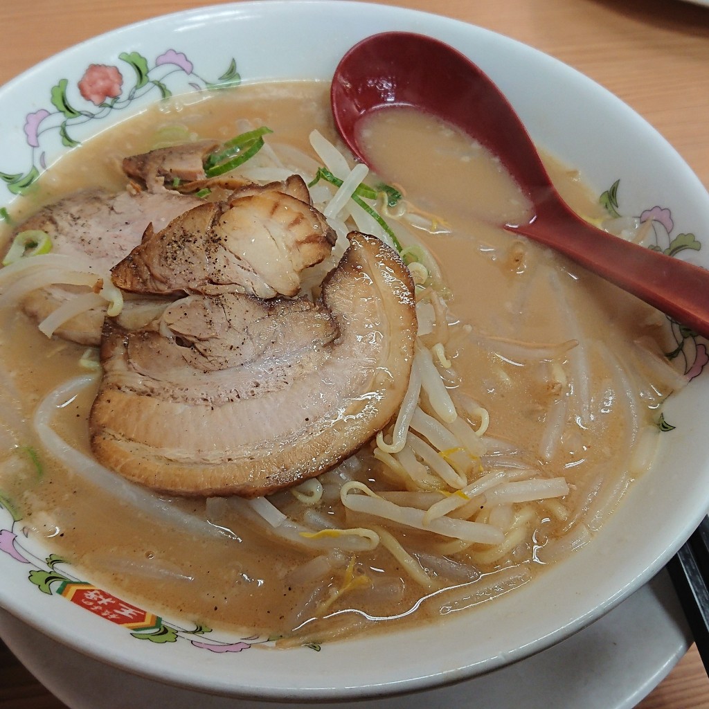 ユーザーが投稿した餃子の王将ラーメンの写真 - 実際訪問したユーザーが直接撮影して投稿した浜辺通餃子餃子の王将 生田川店の写真