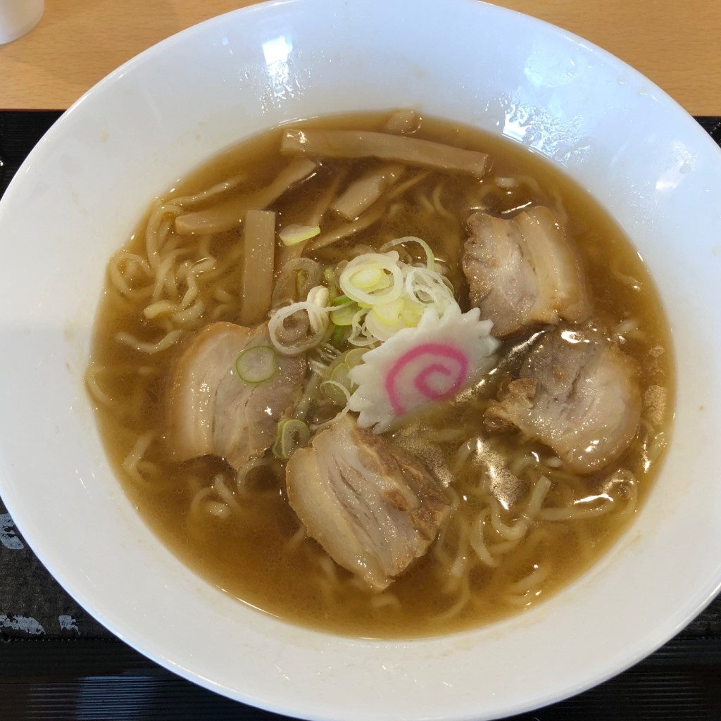 ユーザーが投稿した濃厚にぼしラーメンの写真 - 実際訪問したユーザーが直接撮影して投稿した堅田定食屋猪屋の写真