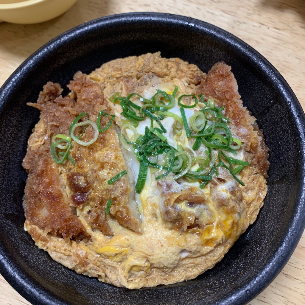 ユーザーが投稿した持 Yカツ丼の写真 - 実際訪問したユーザーが直接撮影して投稿した中瓦町とんかつ豚屋とん一堺東駅前の写真