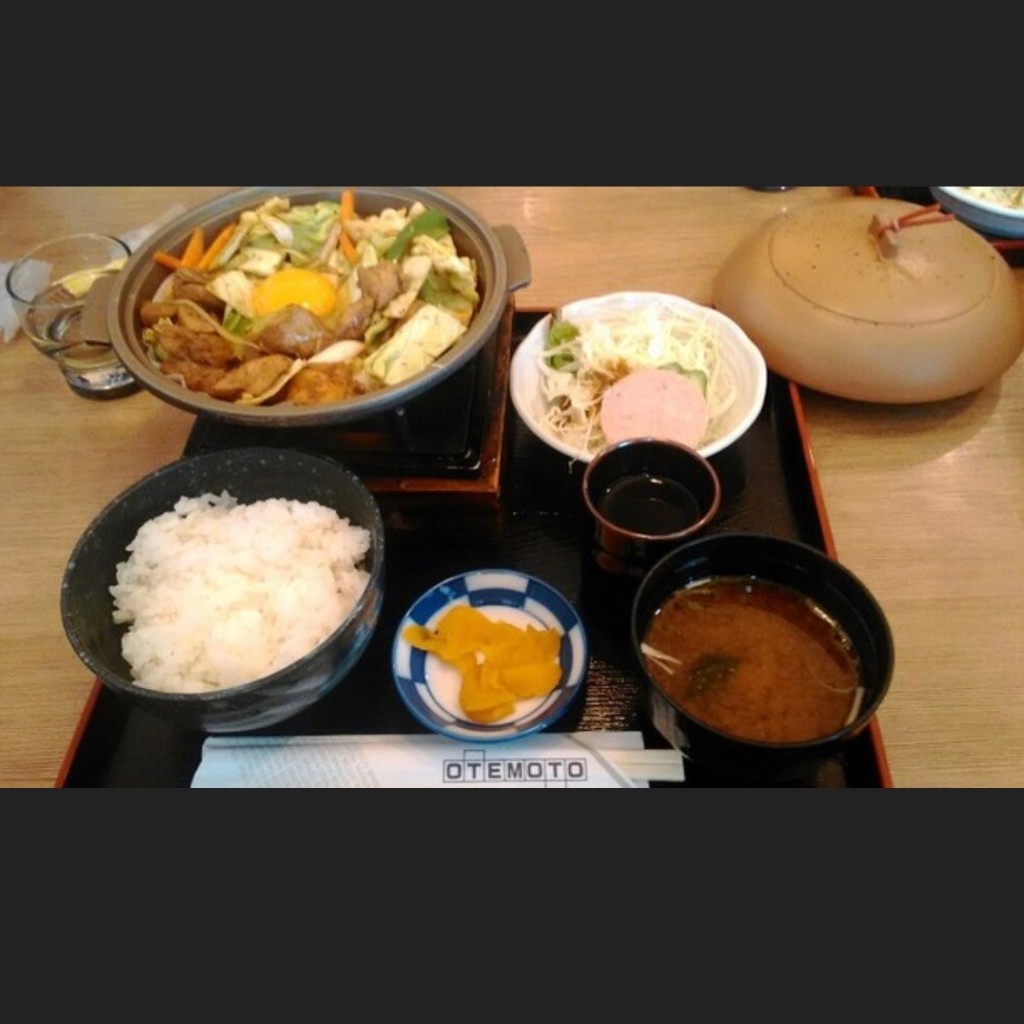 ユーザーが投稿した明宝鶏ちゃん定食の写真 - 実際訪問したユーザーが直接撮影して投稿した明宝大谷喫茶店明宝の写真