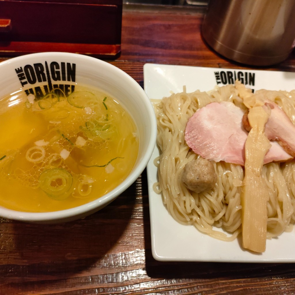 ユーザーが投稿した塩つけ麺の写真 - 実際訪問したユーザーが直接撮影して投稿した坂下ラーメン / つけ麺らあめん 元の写真