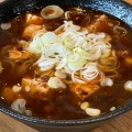 麻婆ラーメン - 実際訪問したユーザーが直接撮影して投稿した虫生定食屋農家レストランの写真のメニュー情報