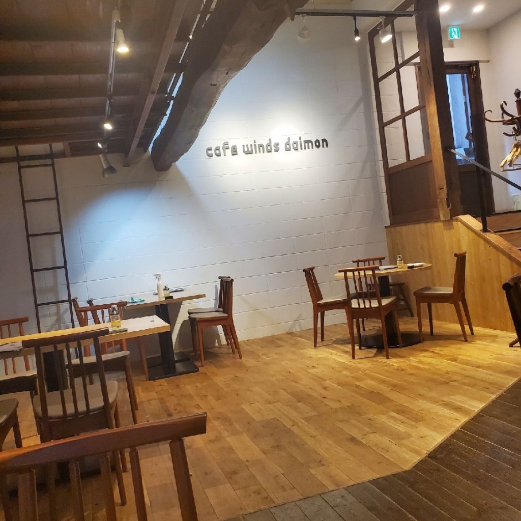 実際訪問したユーザーが直接撮影して投稿したカフェcafe winds daimonの写真