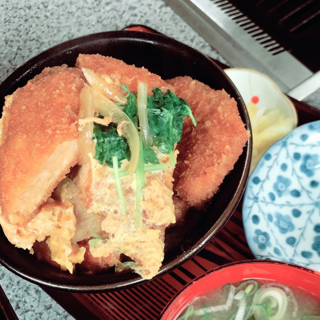 ユーザーが投稿したカツ丼(裏メニュー)の写真 - 実際訪問したユーザーが直接撮影して投稿した大津焼肉かない亭の写真
