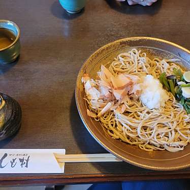 実際訪問したユーザーが直接撮影して投稿した醍醐西大路町そば甘味 手打ち蕎麦 しも村の写真