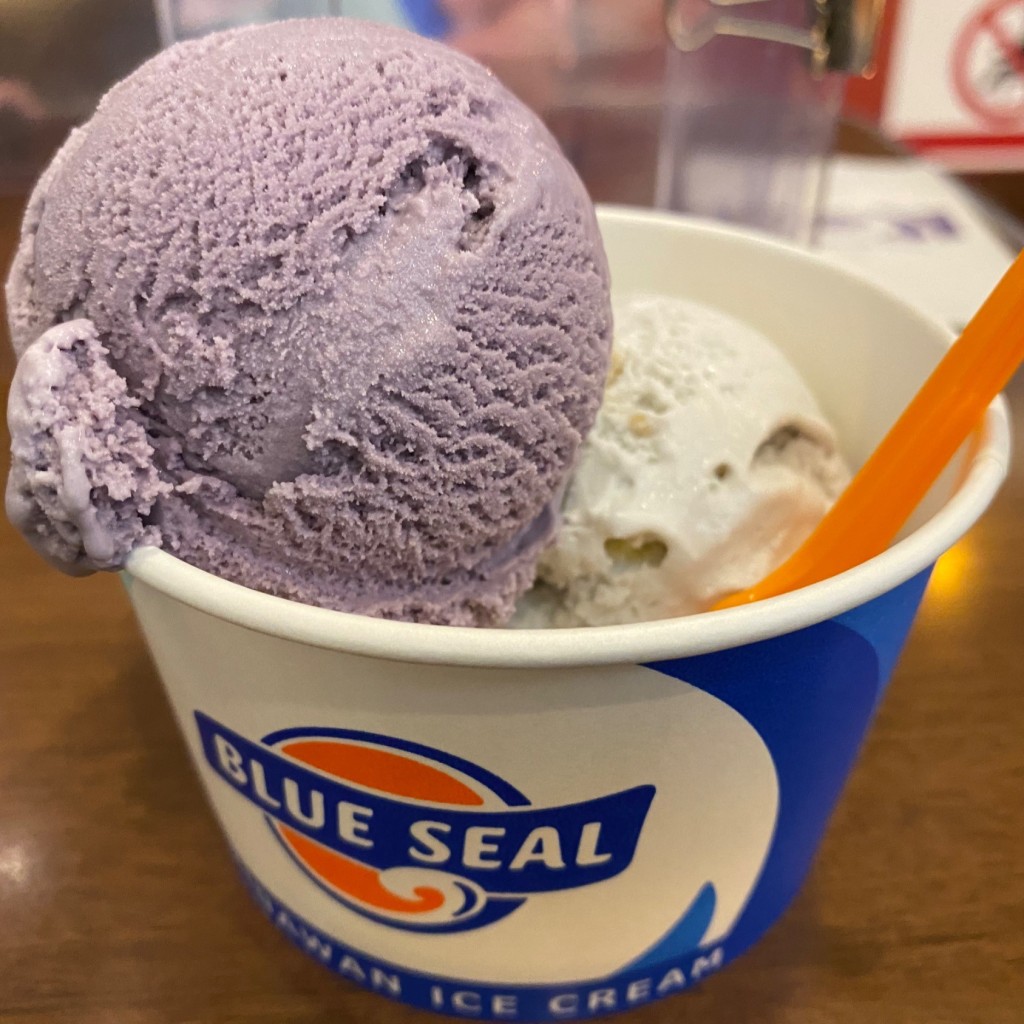 ユーザーが投稿したハッピーアイスの写真 - 実際訪問したユーザーが直接撮影して投稿した久茂地アイスクリームブルーシール パレットくもじ店の写真