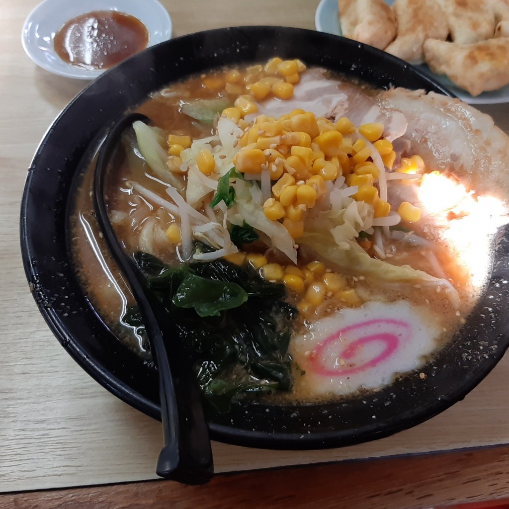 ユーザーが投稿した味噌ラーメンの写真 - 実際訪問したユーザーが直接撮影して投稿した岩舟町静ラーメン専門店共栄ラーメンの写真