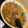 牛すじカレーうどん - 実際訪問したユーザーが直接撮影して投稿した市辺うどんやまびこ 青谷店の写真のメニュー情報