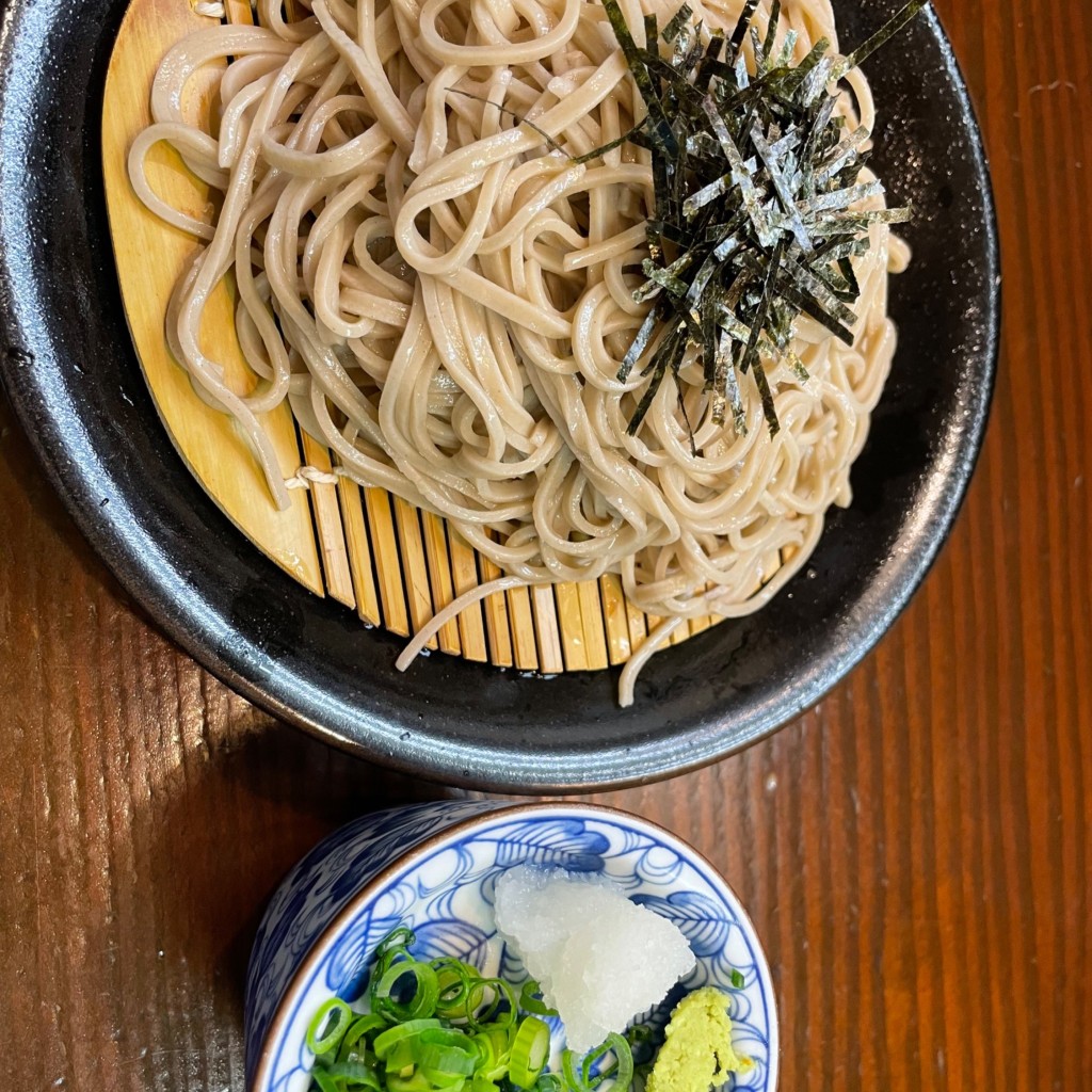 ユーザーが投稿した冷たい麺の写真 - 実際訪問したユーザーが直接撮影して投稿した加里屋そばそば処 衣笠の写真