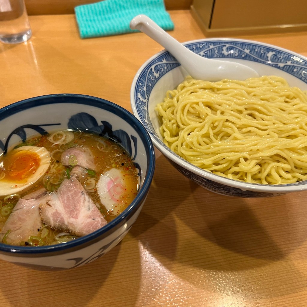 ユーザーが投稿した特製つけ麺の写真 - 実際訪問したユーザーが直接撮影して投稿した宮町ラーメン専門店中華そば 青葉 大宮店の写真