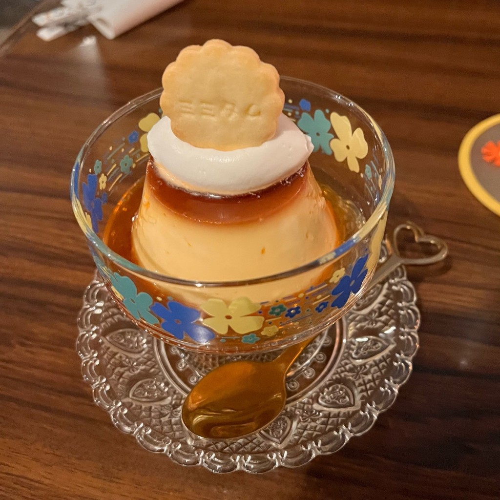 ユーザーが投稿したぷりんの写真 - 実際訪問したユーザーが直接撮影して投稿した高円寺南カフェ喫茶室ミミタムの写真