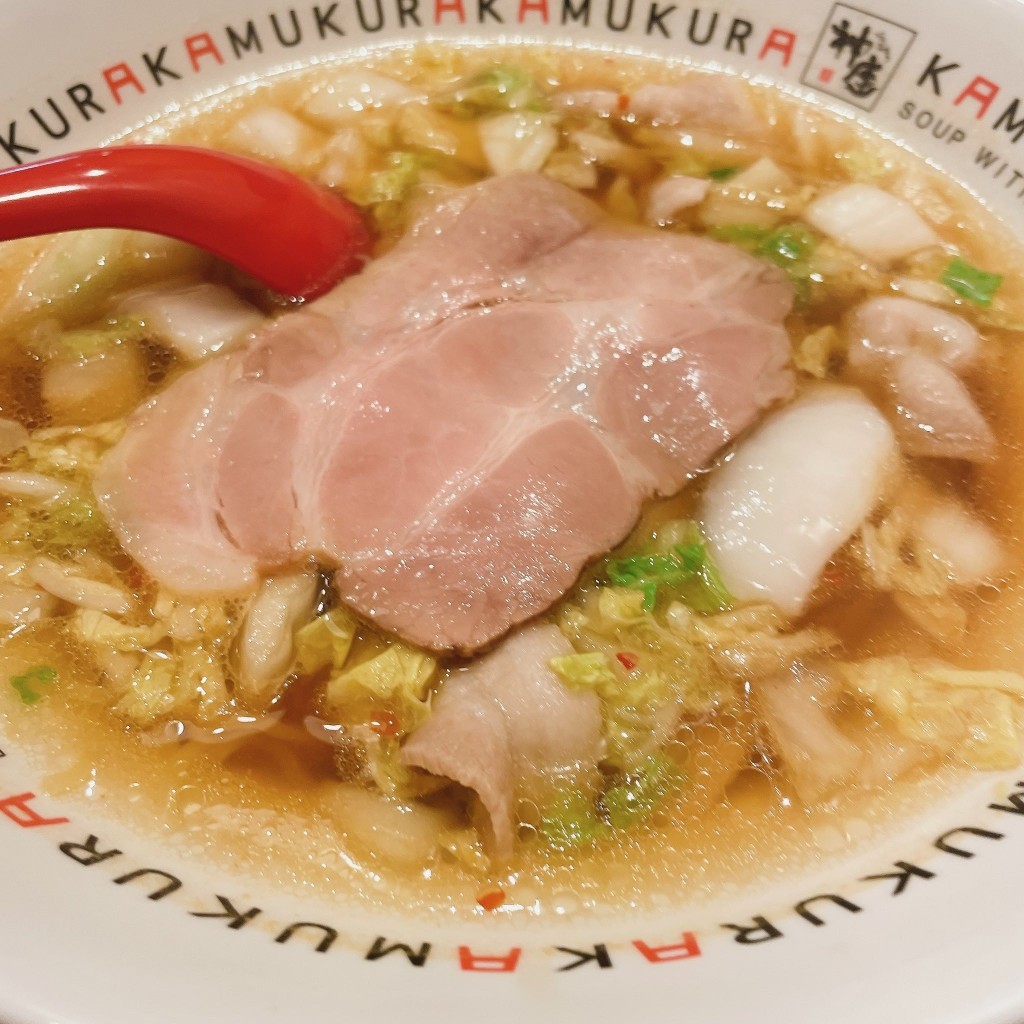 ユーザーが投稿したおいしいラーメンの写真 - 実際訪問したユーザーが直接撮影して投稿した石原町ラーメン専門店どうとんぼり神座 中央環状堺店の写真