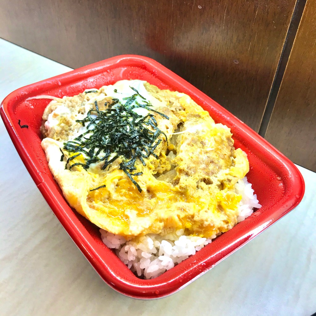 ユーザーが投稿したロースかつ丼の写真 - 実際訪問したユーザーが直接撮影して投稿した新橋とんかつ松のや 新橋店の写真