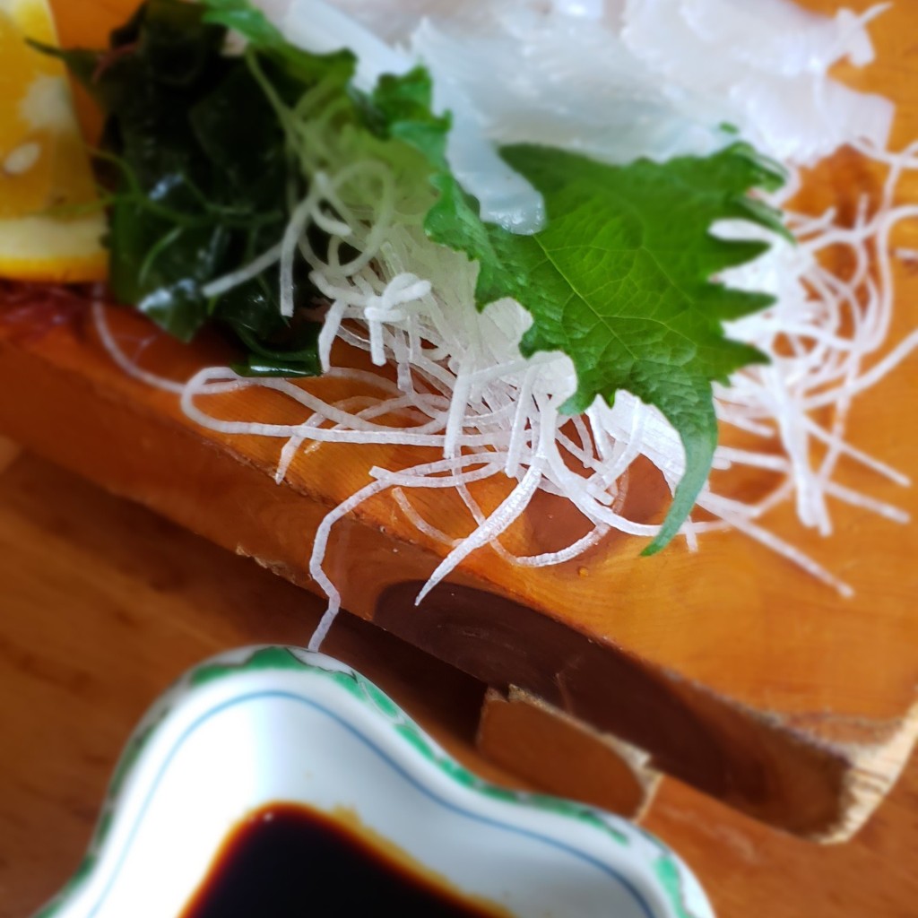 ユーザーが投稿したイカ刺の写真 - 実際訪問したユーザーが直接撮影して投稿した千怒魚介 / 海鮮料理浜茶屋の写真