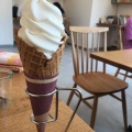 ソフトクリーム - 実際訪問したユーザーが直接撮影して投稿した新宿カフェカフェくじらぐもの写真のメニュー情報