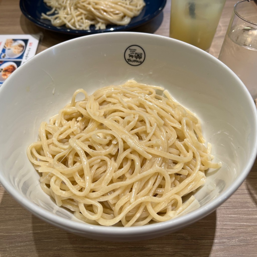 ユーザーが投稿したLunchミートソースのっけ麺の写真 - 実際訪問したユーザーが直接撮影して投稿した高砂イタリアントリッパイオ アトレ浦和店の写真