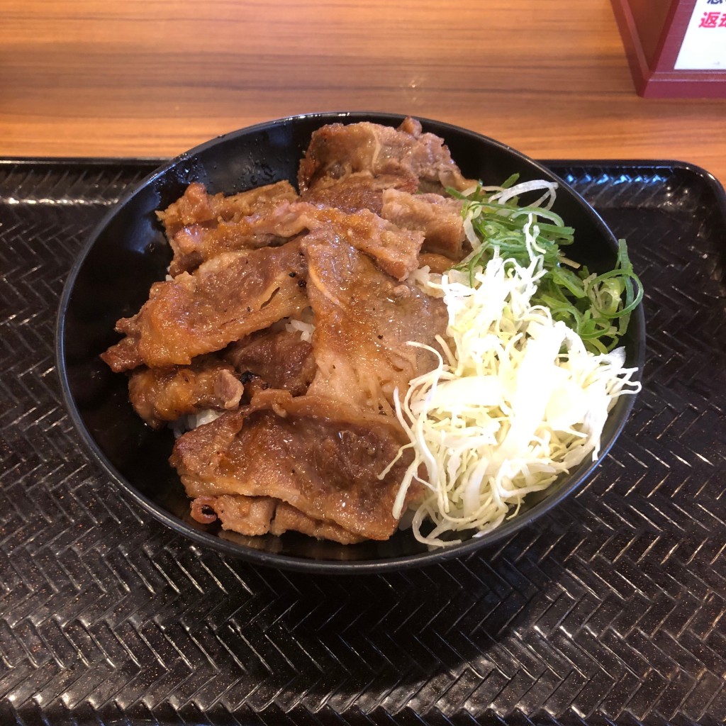 ユーザーが投稿したカルビ丼の写真 - 実際訪問したユーザーが直接撮影して投稿した高屋韓国料理韓丼 東岡山店の写真