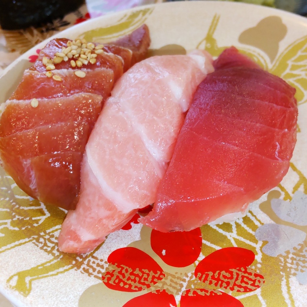 ユーザーが投稿した640円皿の写真 - 実際訪問したユーザーが直接撮影して投稿した神立町寿司にぎりの徳兵衛 西塚店の写真