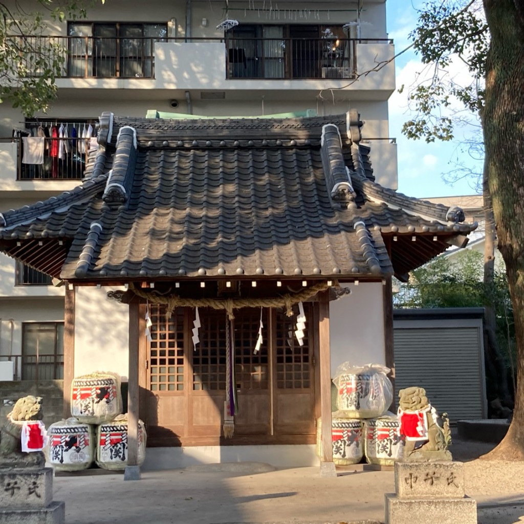 実際訪問したユーザーが直接撮影して投稿した津門大箇町神社日吉神社の写真