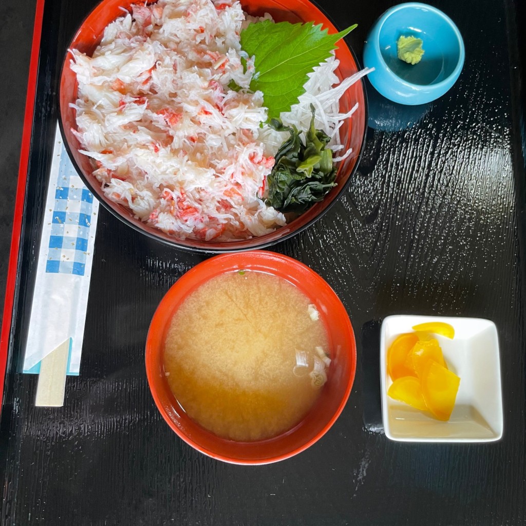 ユーザーが投稿したカニ丼の写真 - 実際訪問したユーザーが直接撮影して投稿した日司町魚介 / 海鮮料理漁師の店 中村屋の写真