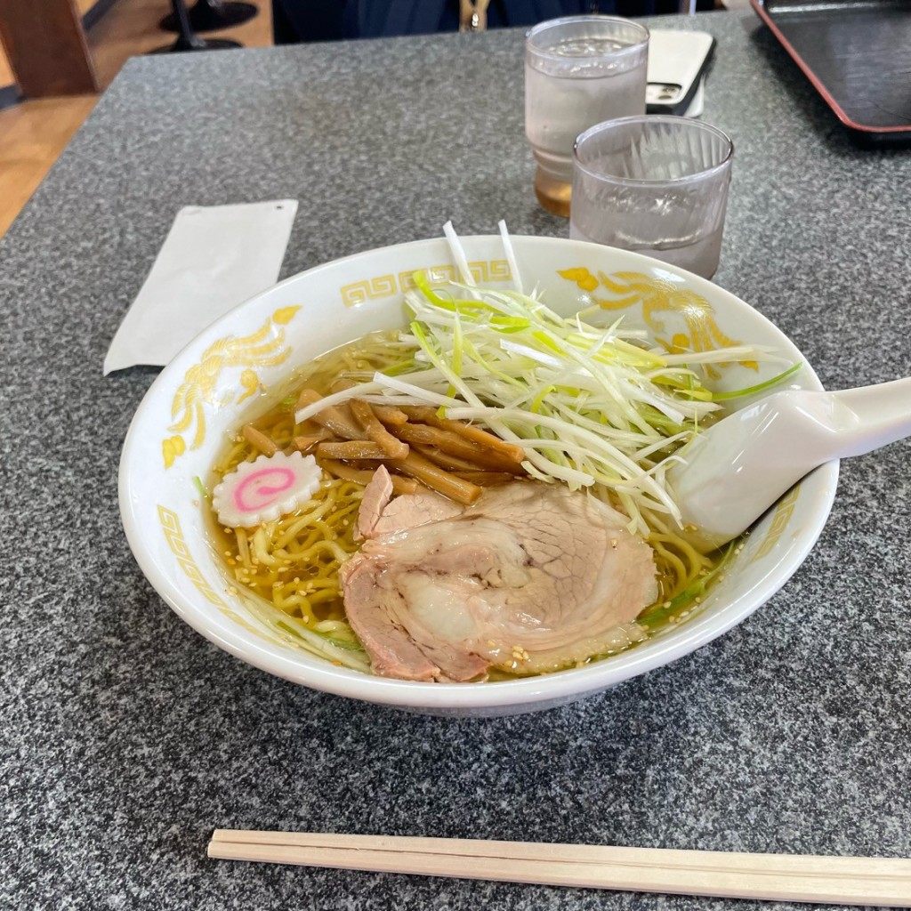 ユーザーが投稿したしおラーメンの写真 - 実際訪問したユーザーが直接撮影して投稿した柳生ラーメン / つけ麺松月の写真