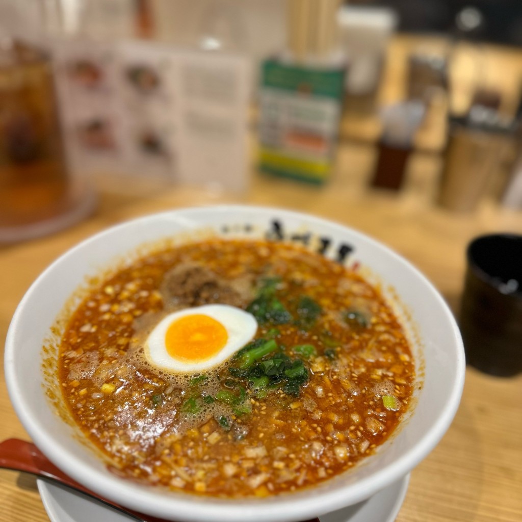 しまたあさんが投稿した天神担々麺のお店坦々麺あづま屋 天神店の写真