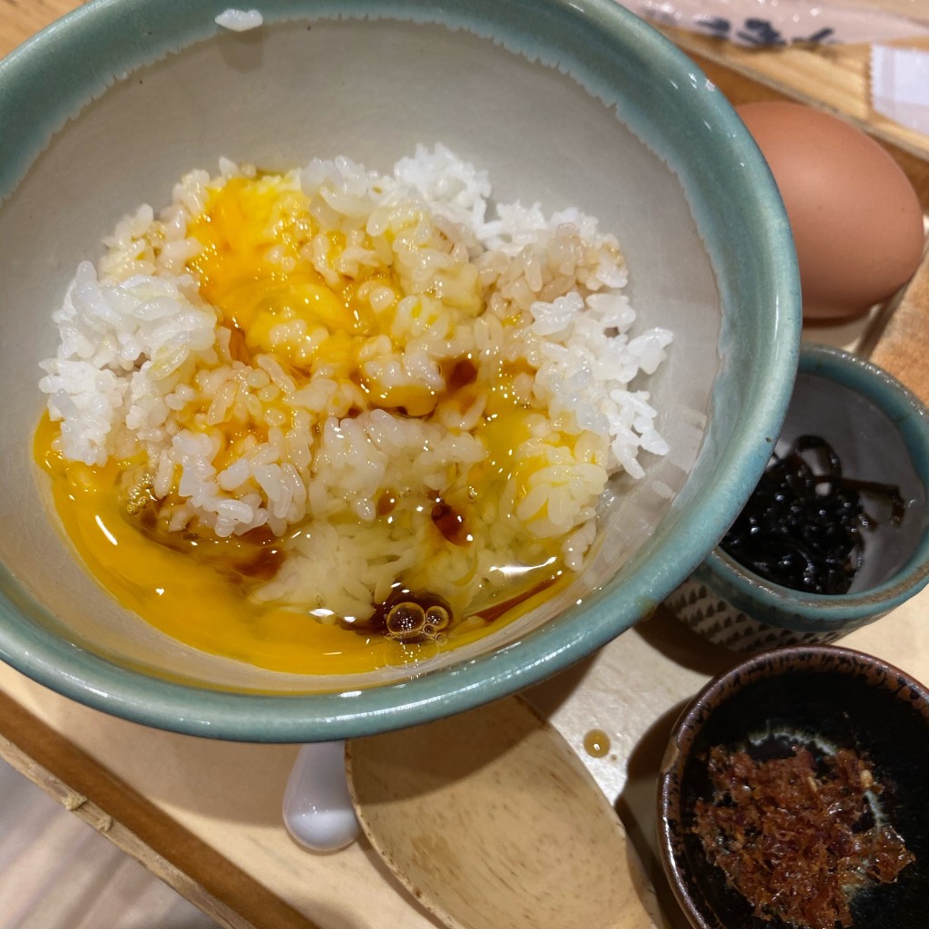ユーザーが投稿した卵かけご飯の写真 - 実際訪問したユーザーが直接撮影して投稿した赤坂居酒屋赤坂うまやの写真