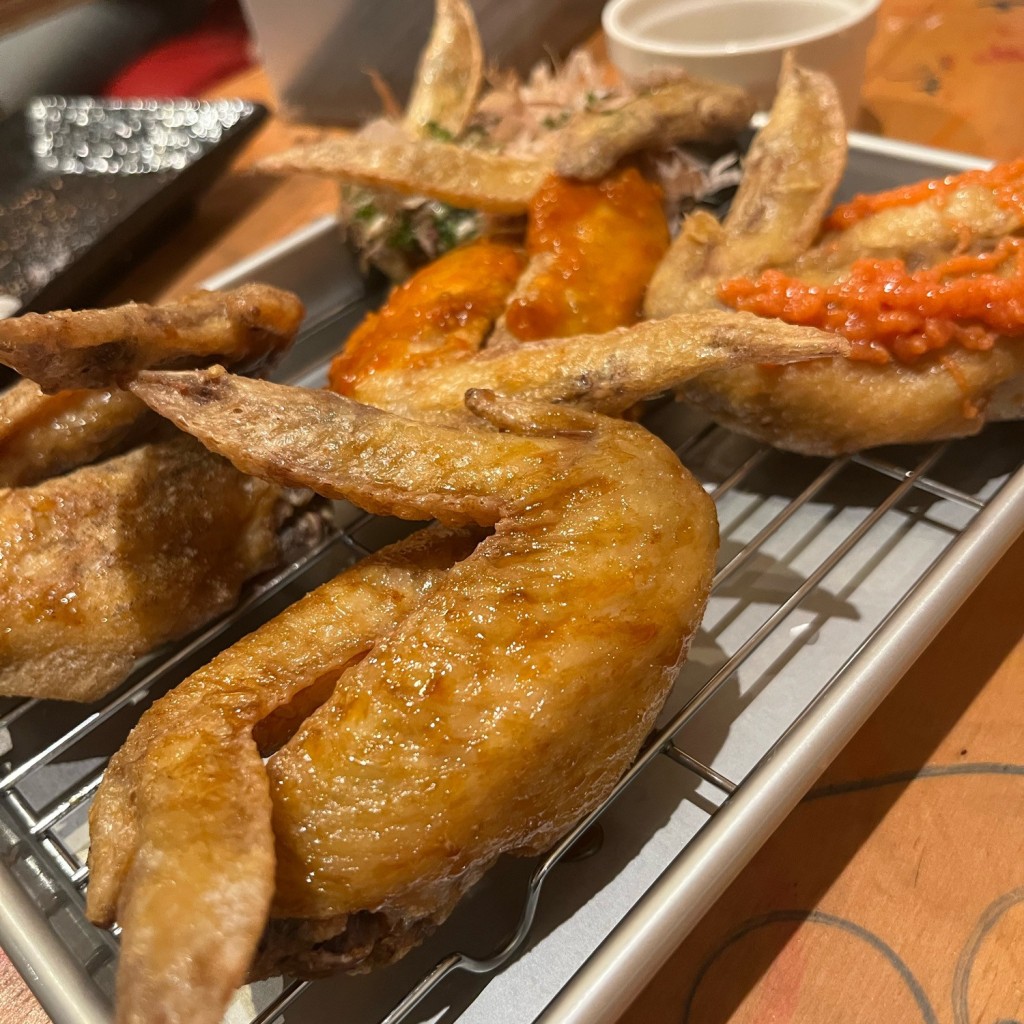 ユーザーが投稿した飲み食べ放題の写真 - 実際訪問したユーザーが直接撮影して投稿した今川鶏料理奇跡の手羽先 天神西通り店の写真