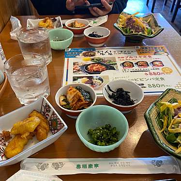 実際訪問したユーザーが直接撮影して投稿した松村韓国料理丈母の写真