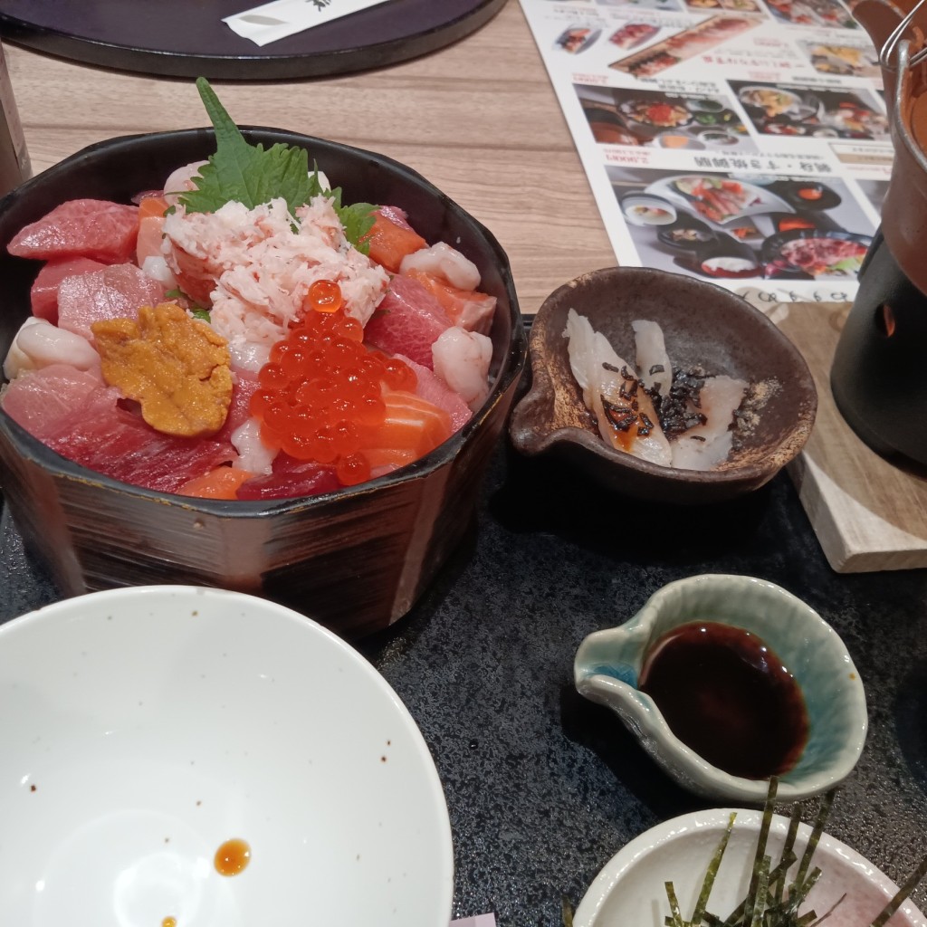 ユーザーが投稿した海宝ヒツマブシ膳の写真 - 実際訪問したユーザーが直接撮影して投稿した二和東寿司はな膳 三咲店の写真