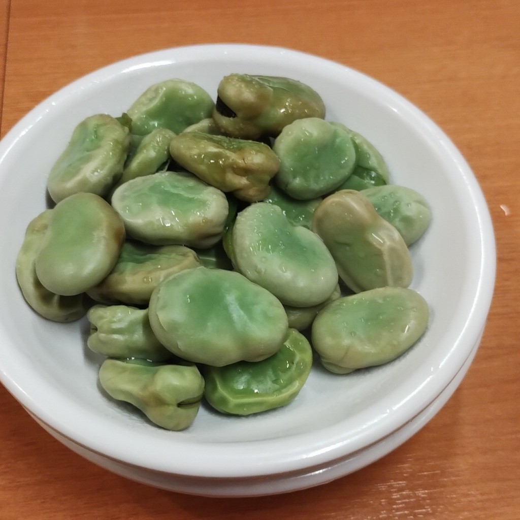 ユーザーが投稿したそら豆の写真 - 実際訪問したユーザーが直接撮影して投稿した江東橋中華料理日高屋 錦糸町南口店の写真