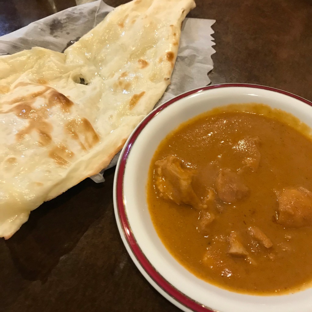 ユーザーが投稿したチキンカレーの写真 - 実際訪問したユーザーが直接撮影して投稿した仲宿インドカレーインド料理 ナンカレー 板橋店の写真