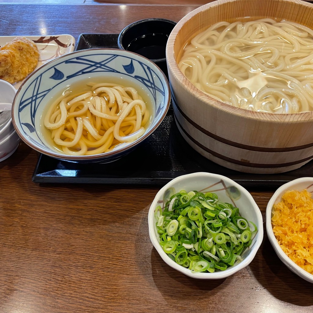 platinumjeanneさんが投稿した上安うどんのお店丸亀製麺 広島上安店/マルガメセイメン ヒロシマカミヤステンの写真