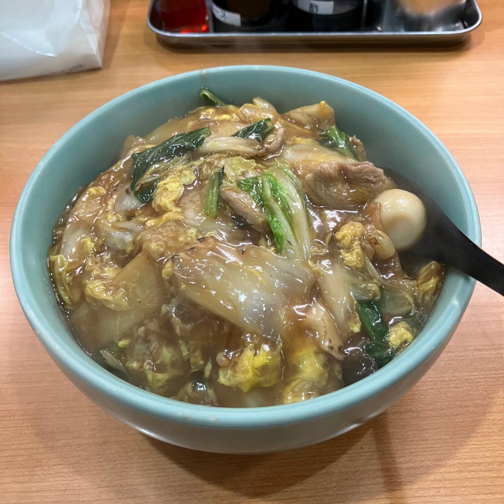 ユーザーが投稿した中華丼の写真 - 実際訪問したユーザーが直接撮影して投稿した森園町中華料理協和飯店の写真