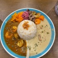 実際訪問したユーザーが直接撮影して投稿した梅田カレースパイスカレー Rocheの写真