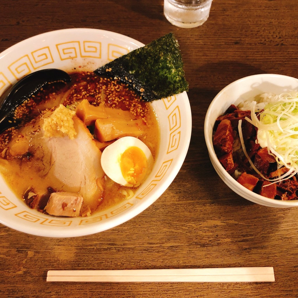 ゆゆっけさんが投稿した北五条西ラーメン / つけ麺のお店札幌真麺処 幸村 札幌らーめん共和国店/さっぽろめんどころ ゆきむら さっぽろらーめんきょうわこくてんの写真