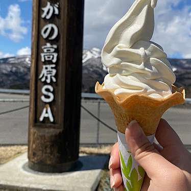 実際訪問したユーザーが直接撮影して投稿した高鷲町鷲見アイスクリームひるがの高原ソフトミルク  下り線の写真